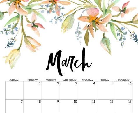 Maybe you would like to learn more about one of these? Aesthetic Calendar 2021 Cute | Printable March