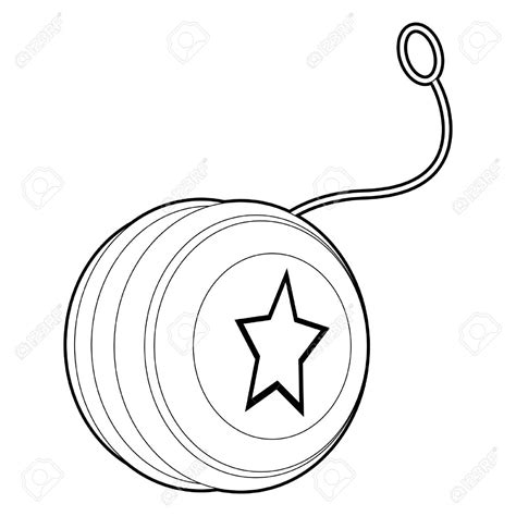 Yoyo Coloring Page At Free Printable Colorings Pages