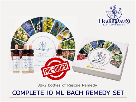 Complete 10 Ml Bach Remedy Set
