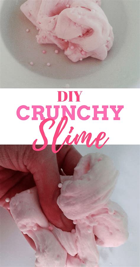 Diy Crunchy Slime Simple Mom Review