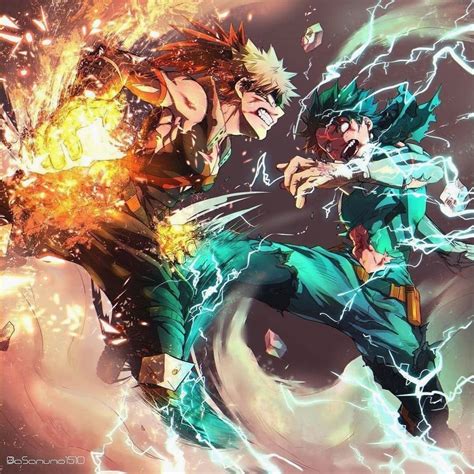 22 Amazing Deku Vs Goku Wallpapers Wallpaper Box