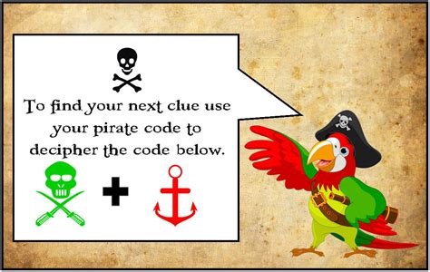 pirate treasure hunt party pack con indizi party games