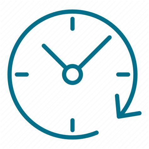 Clock Duration History Schedule Time Timer Icon