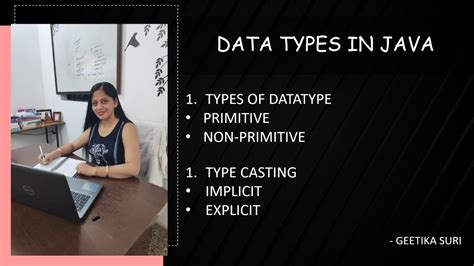 Data Types In Java Types Of Datatypes Primitive Non Primitive