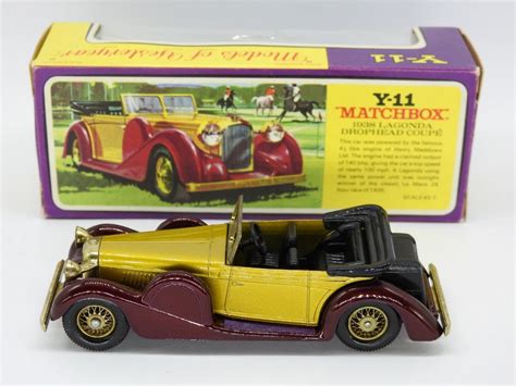 Matchbox Lesney Models Of Yesteryear Rare Boxed Lagonda Dh Coupe Y Ebay