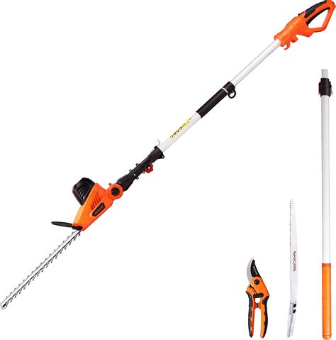 Electric Hedge Trimmers Corded Pole Hedge Trimmer 48a 25m Extension