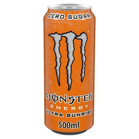Monster Energy Ultra Sunrise 500ml Tesco Groceries