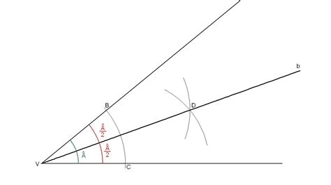 How To Draw The Angle Bisector Of Any Angle Youtube