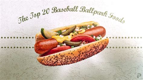 The Top 20 Baseball Ballpark Foods Pitcher List Flame Burger