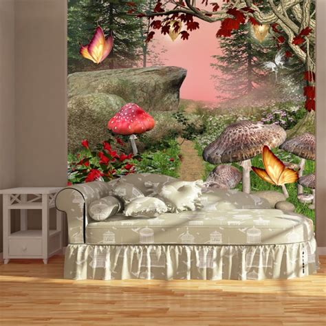 Enchanted Forest Wallpaper Wall Mural