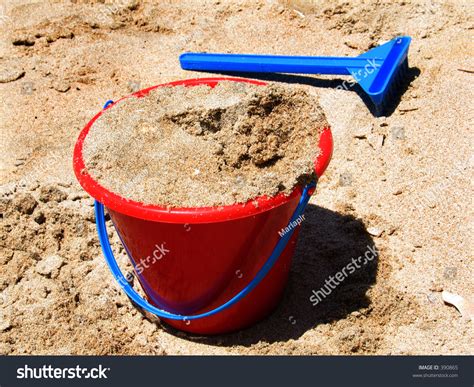 Toy Bucket Full Of Sand Stock Photo 390865 Shutterstock