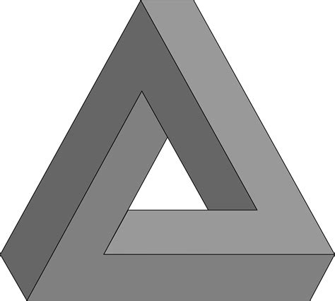 Geometría Triángulo Imposible Gráficos Vectoriales Gratis En Pixabay