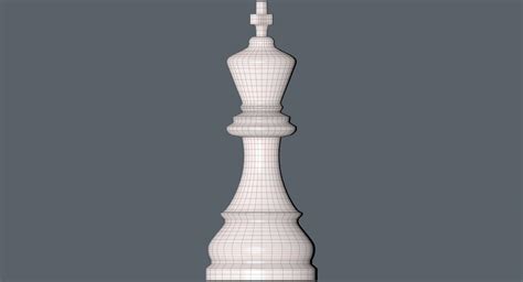 3d Chess Pieces King Model Turbosquid 1312691