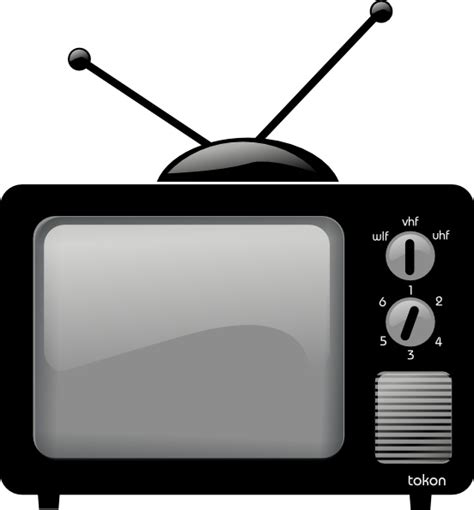 Old Television Clip Art Free Vector In Open Office Drawing Svg Svg