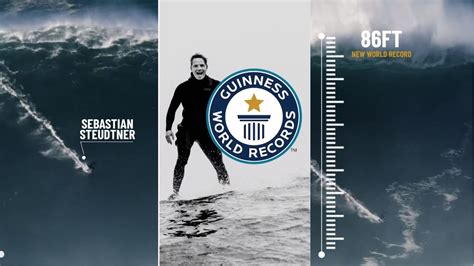 German Surfer Creates A World Record By Surfing A Huge 86 Foot Wave