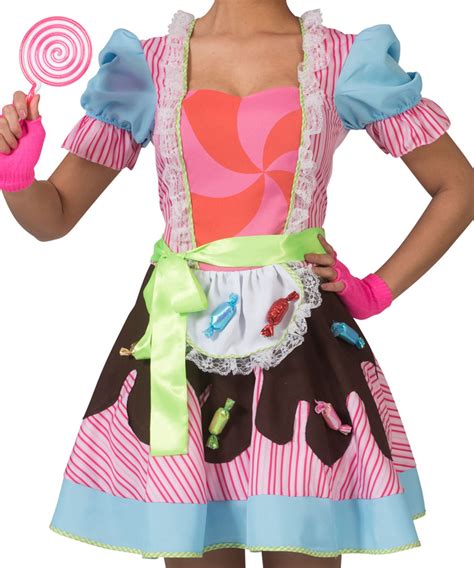 Bonbon Kostüm Damen Candy Woman