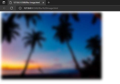 How To Blur A Background Image In Css