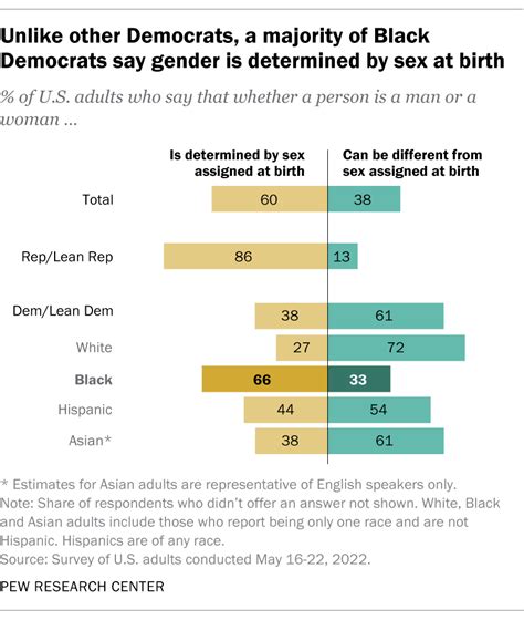 How Black Democrats Stand Out In Views Of Gender Identity Trans Issues