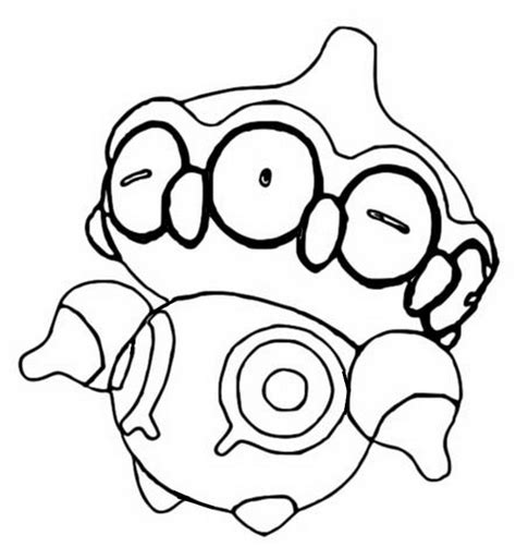 Desenhos De Claydol Pokemon Para Colorir E Imprimir Colorironlinecom