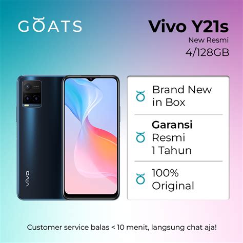 Jual Hp Android Vivo Y21s New Fullset Original Shopee Indonesia
