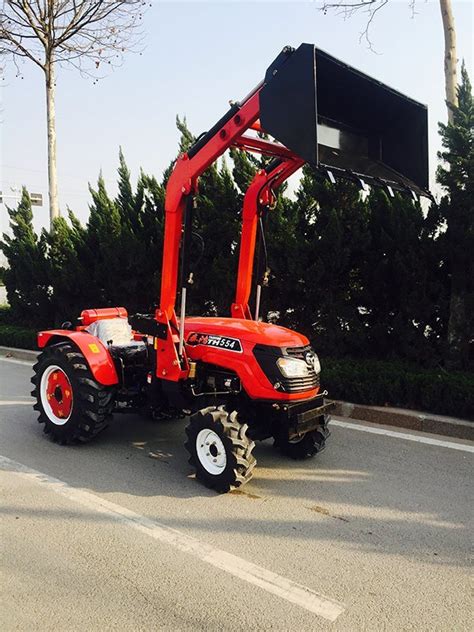 Taihong Farm Machinery 55hp 4wd Mini Tractor With Front Loader China
