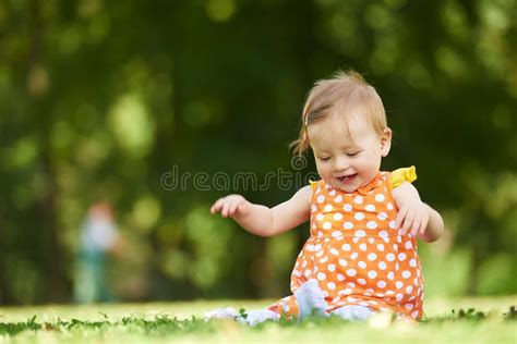 Baby In Park Stock Photo Image Of Person Leisure Beauty 56447398