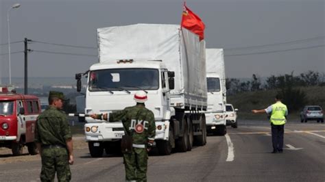 Ukraine Customs Checks Start On Russian Aid Convoy Mt
