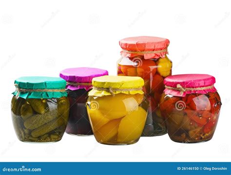 Canned Fruits And Vegetables Stock Photo Image Of Isolated Drink
