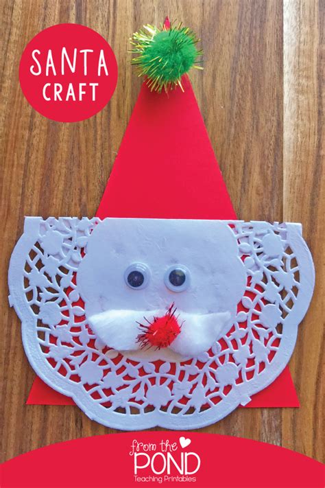 Check spelling or type a new query. Easy Santa Craft for Kids | From the Pond