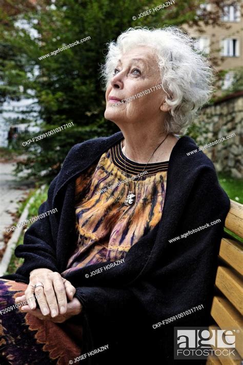 file czech actress kveta fialova celebrated her 80th birthday in prague czech republic