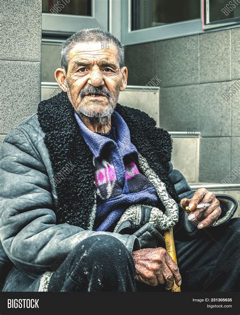 Old Poor Homeless Image And Photo Free Trial Bigstock