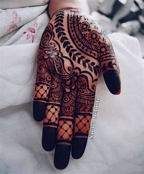 Lovely Henna Design Inspired From Bharathisanghanimehndi By