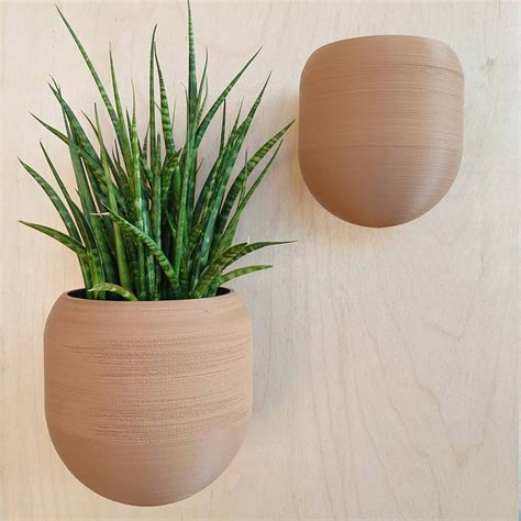 Wall Mounted Planter Etsy