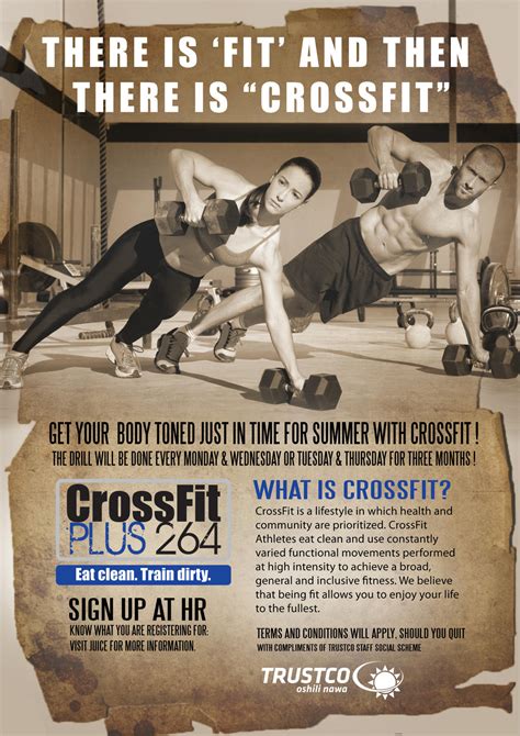 Crossfit Poster By Carmzyparmzy On Deviantart