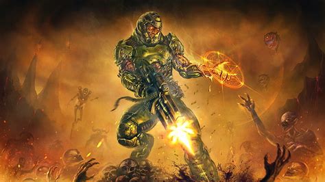Doom Game Wallpaper Doom Juego Doom 4 Fondo De Pantalla Hd