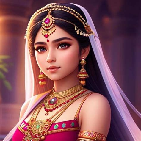 Beautiful Indian Princess Ai By Genuinegalleria On Deviantart