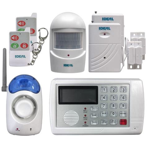 Ideal Security Wireless Self Monitoring Complete Security System And