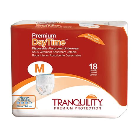 Tranquility 2105 Premium Daytime Pull On Diapers Medium 72case