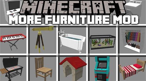 Minecraft House Furniture Mod Rebuilding Houses Survival In Minecraft