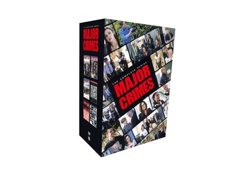 Major Crimes Complete Series Dvd Blank Box And Cover