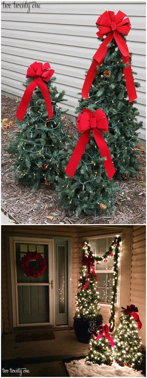 21 Cheap Diy Outdoor Christmas Decorations Diy Home Decor