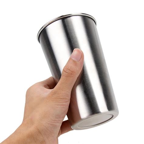 Stainless Steel Mugs Stainless Steel Metal Cup Beer Cups White Wine