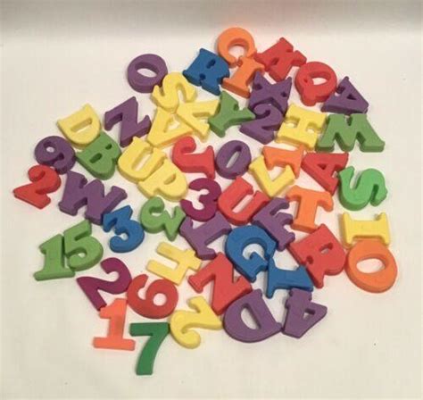 Playskool Magnetic Capital Letters And Numbers With Braille Plus More