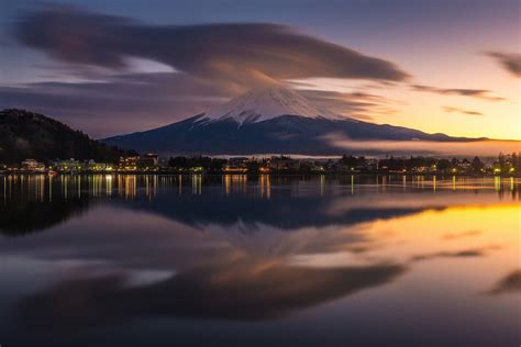 Mount Fuji Sunset Wallpapers Top Free Mount Fuji Sunset Backgrounds