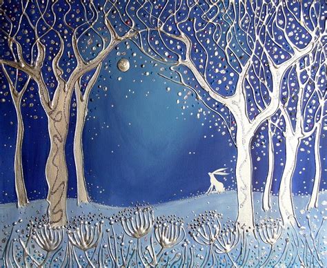 Magical Moonlight Painting By Angie Livingstone Fine Art America