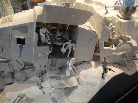 The official site of the star wars celebration conventions diorama home to frank diorio's star wars action figure dioramas tutorials.all you need to build my star wars action figure diorama displays in your own. Comic-Con 2010 - Star Wars Empire Strikes Back Hoth battle diorama - a photo on Flickriver