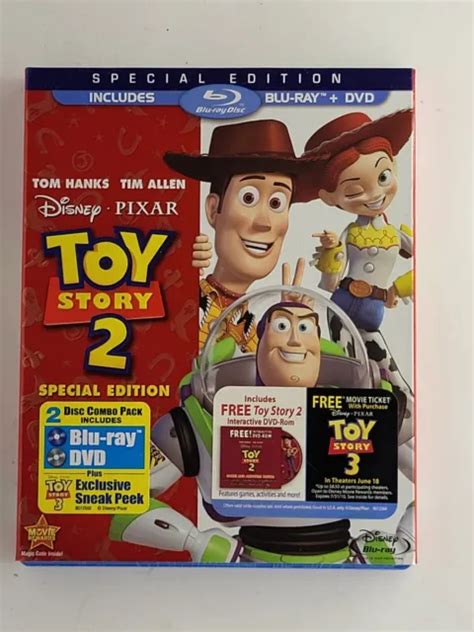 Toy Story 2 Blu Raydvd 2010 2 Disc Set Special Edition 299