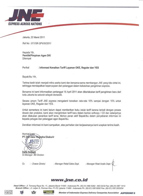 Contoh Surat Pemberitahuan Resmi Perusahaan Surat Libur Pemberitahuan