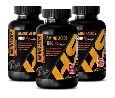 Bodybuilding Supplements For Men Muscle Grow Amino Acids 1000 Mg