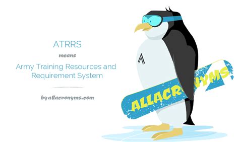 Atrrs Army Training Resources And Requirement System